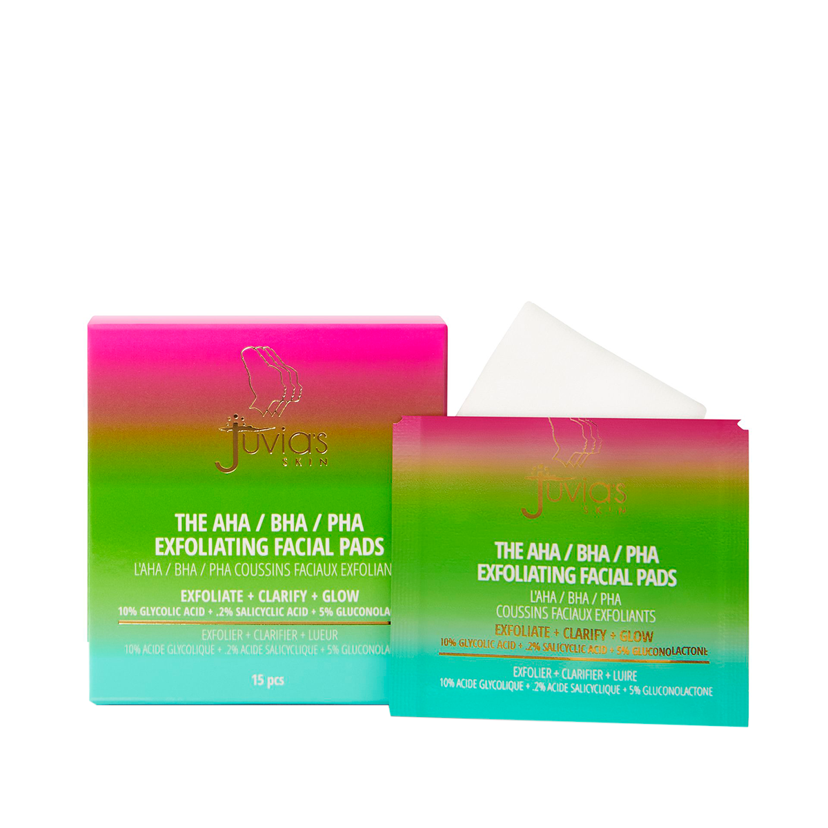 Image of The AHA / BHA / PHA Peel Pads