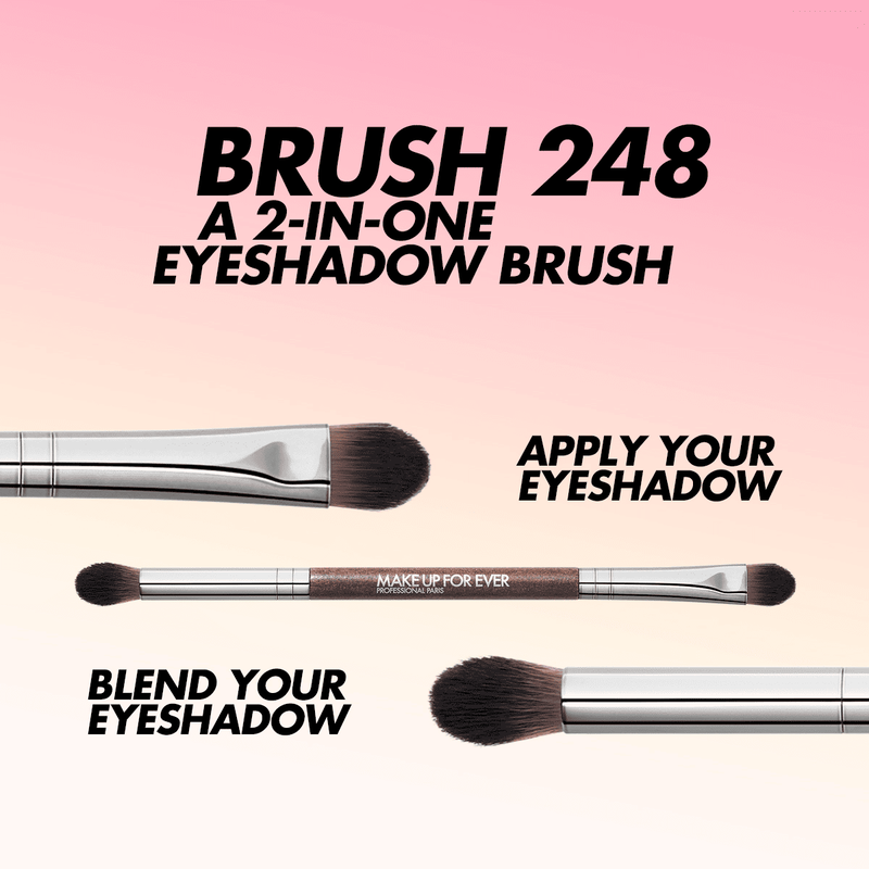 Image of Double-Ended Eyeshadow Brush 248