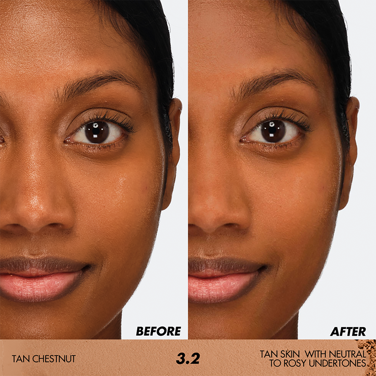 3.2 - Tan chestnut HD Skin Setting Powder