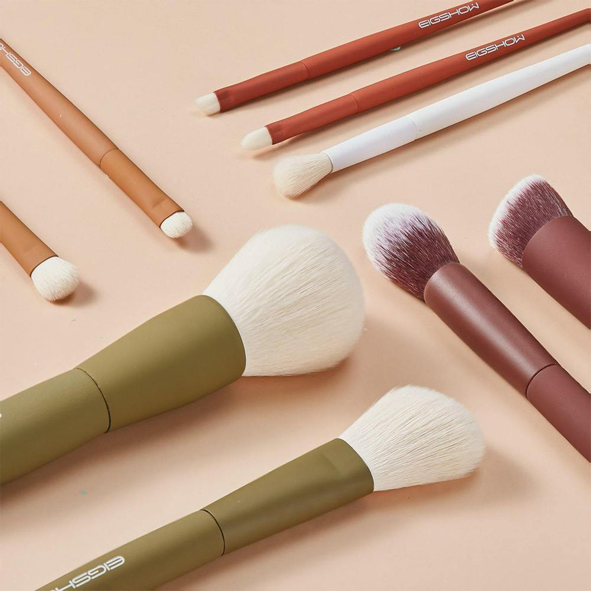 Image of Colourful Series Makeup Brush Kit 9 pcs