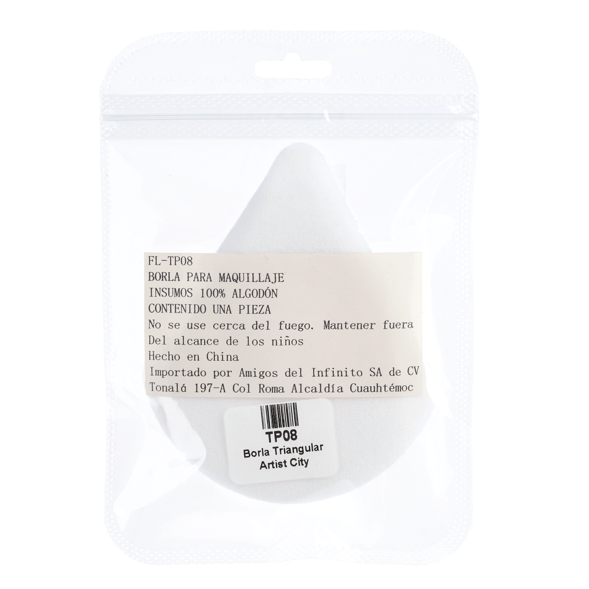 Image of Borla para Maquillaje Triangular