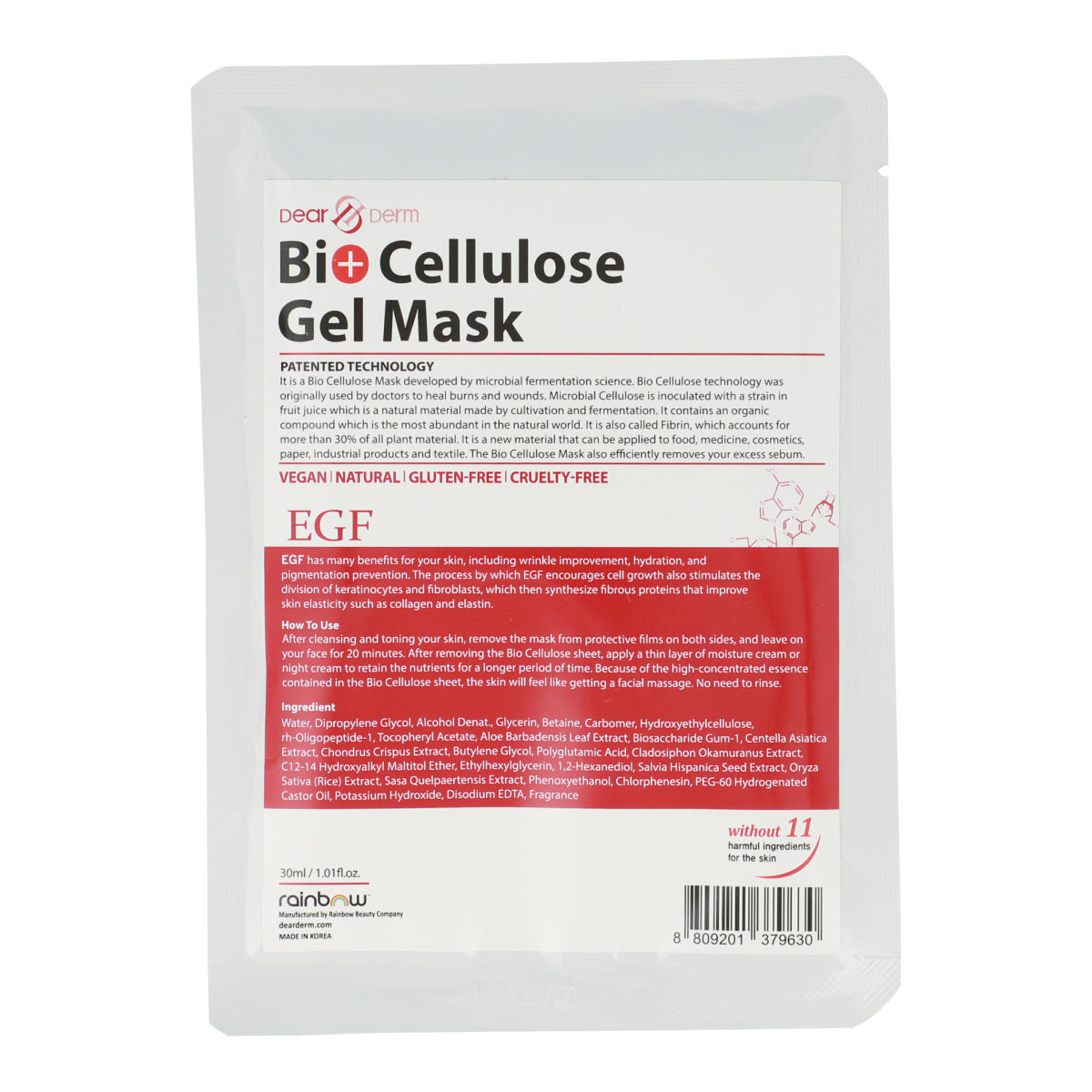 Image of Bio Cellulose Gel Mask EGF