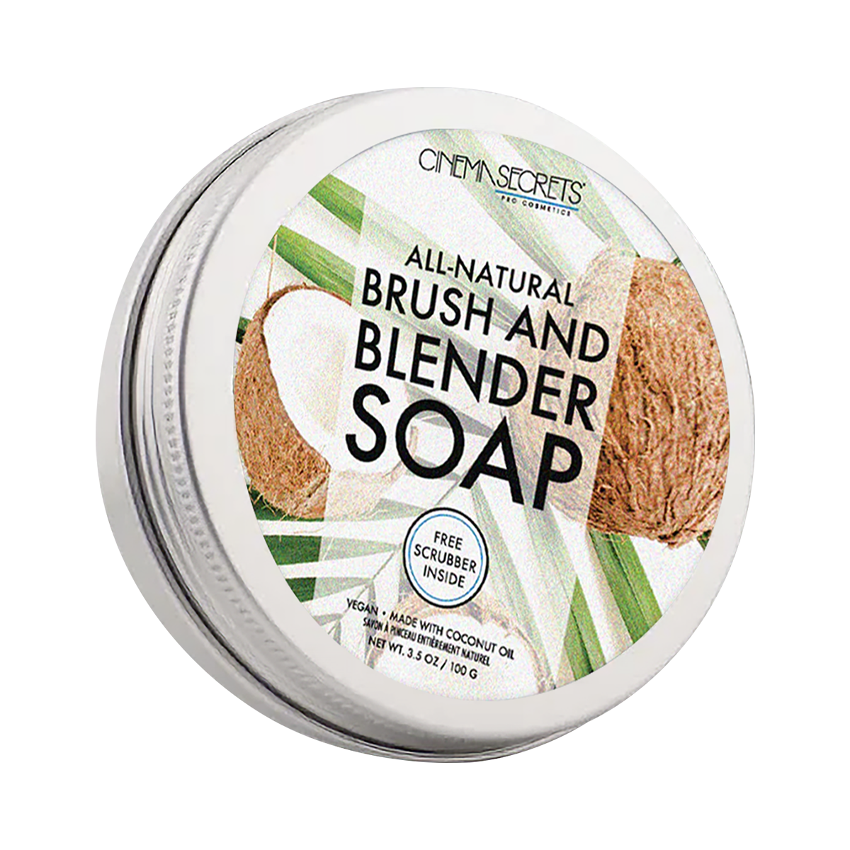 Cs Brush Cleasing Soap W/Coconut oil - 100 g