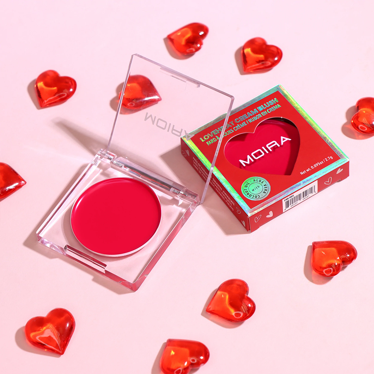 Loveheat Cream Blush  I Love You - Moira - Nuestro Secreto
