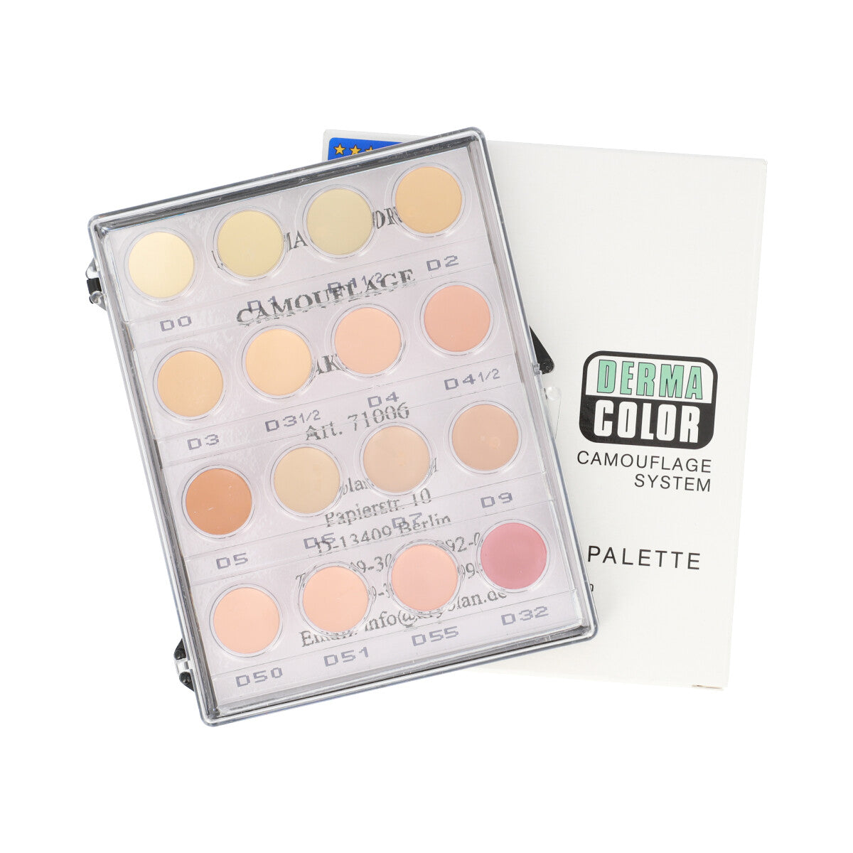 Image of Camouflage Creme Mini-Palette