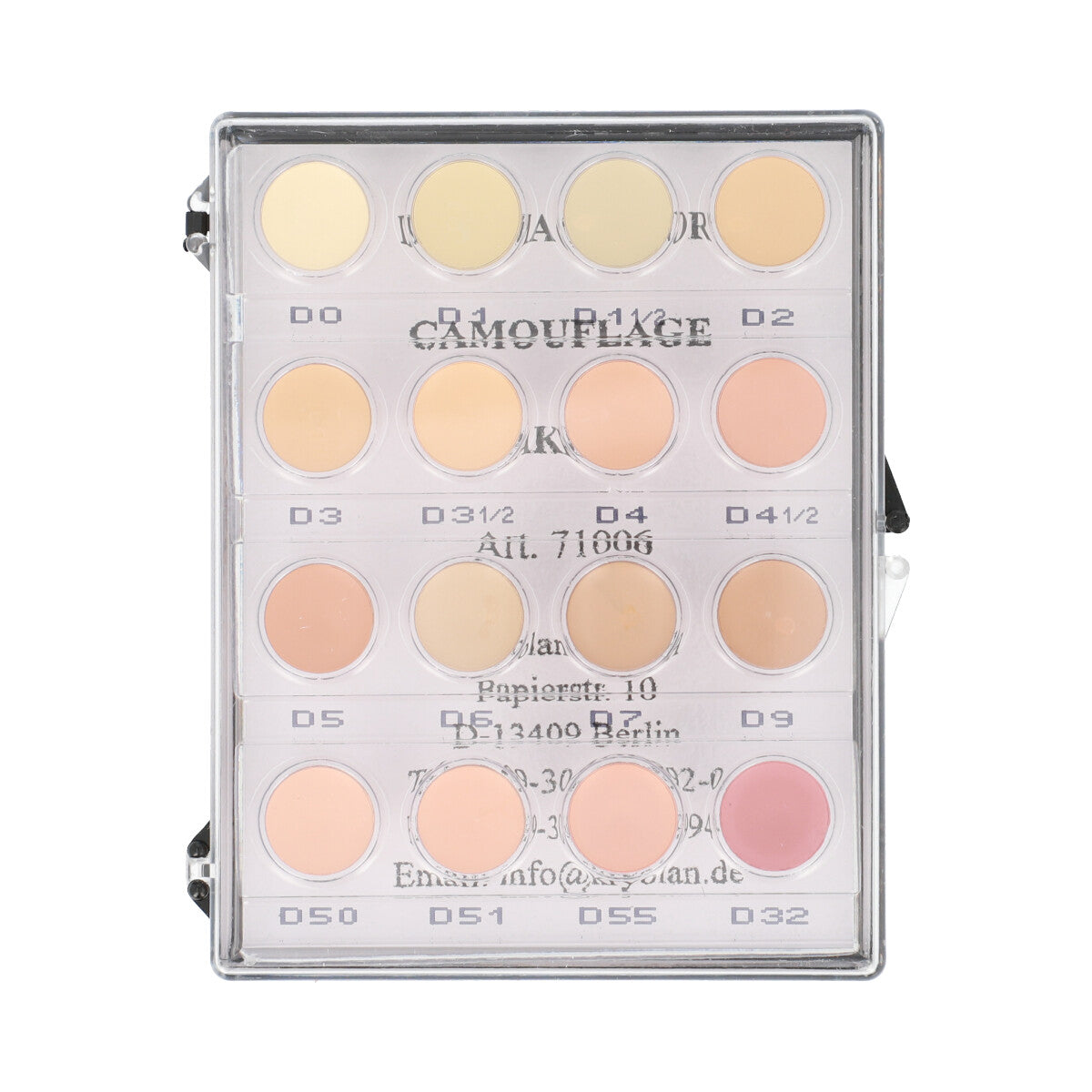 Image of Camouflage Creme Mini-Palette