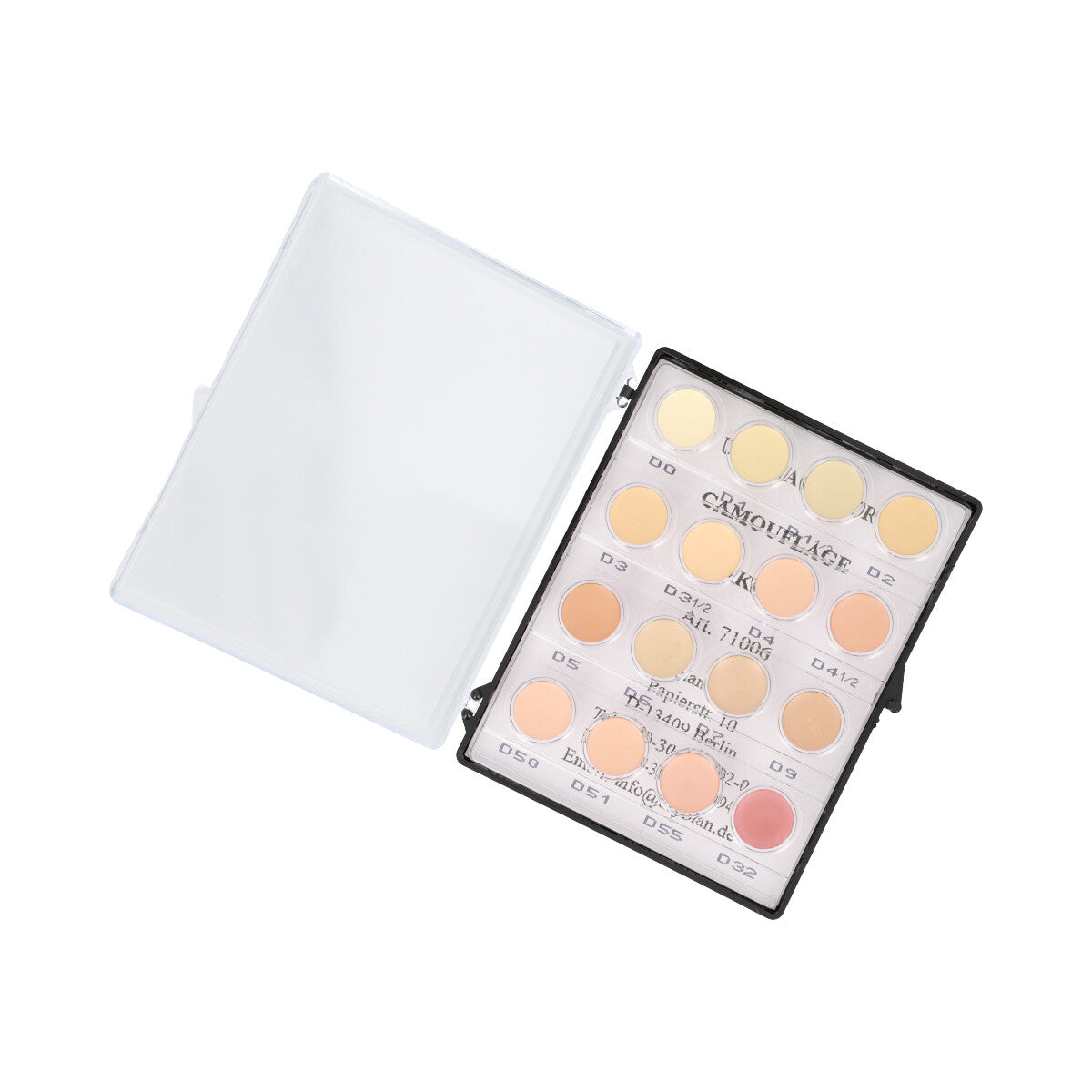 Image of Camouflage Creme Mini-Palette