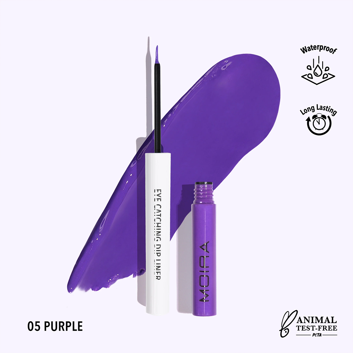 Image of Eye Catching Dip Liner 5, Purple