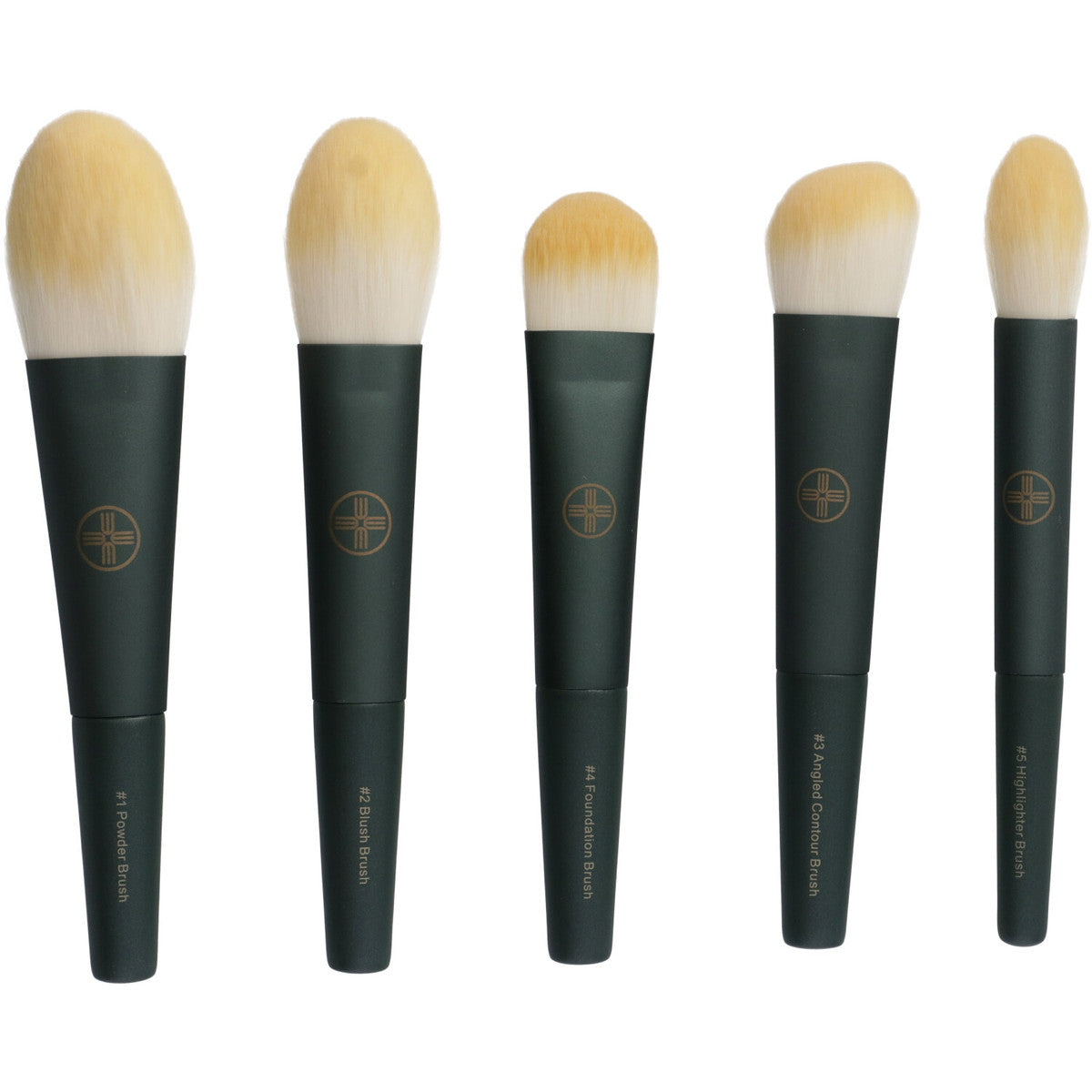 Image of Chic Series Mini Shaded Spruce Makeup Brush Kit 18 pcs
