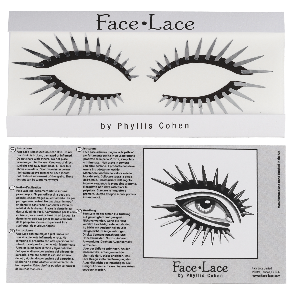 Image of Punkupine / Face Lace by Phyllis Cohen