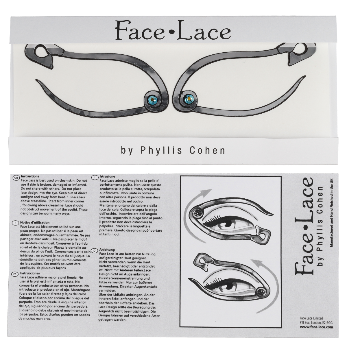 Image of PINsight / Face Lace by Phyllis Cohen