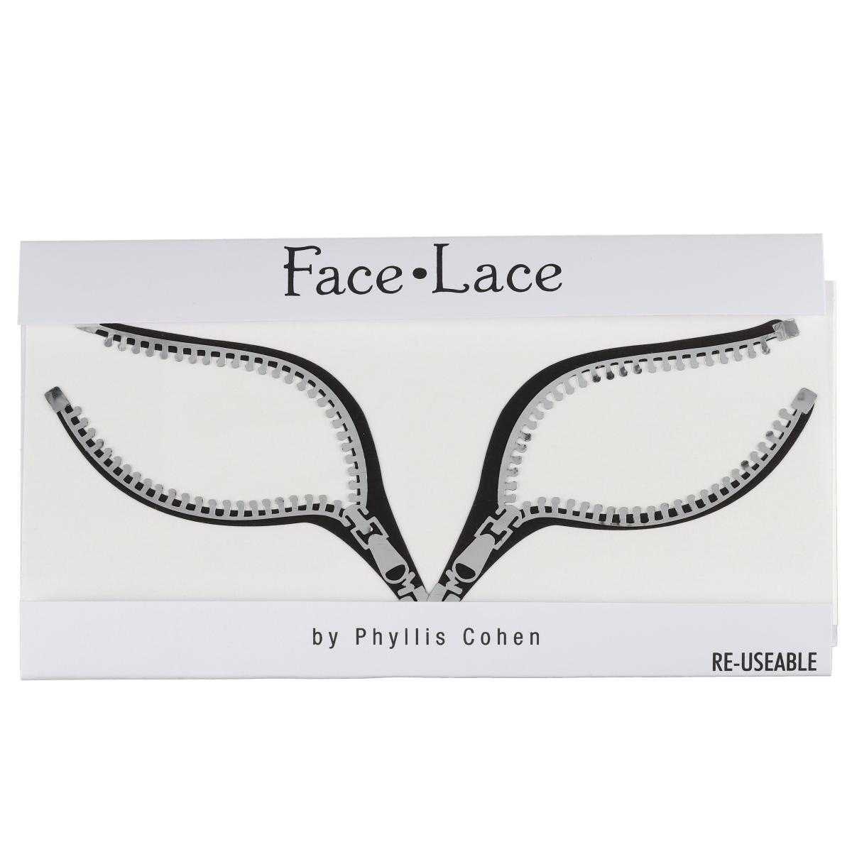 Image of Zippersona / Face Lace by Phyllis Cohen