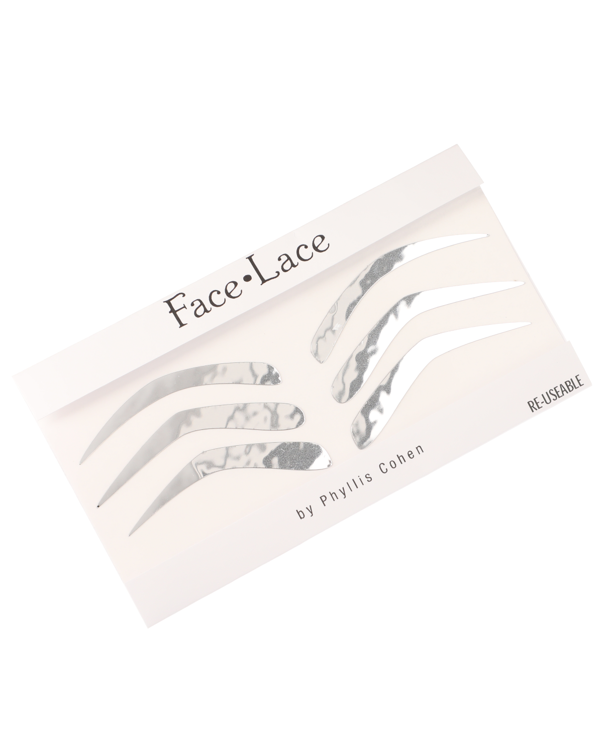 Image of Brows Mirror Chrome / Face Lace by Phyllis Cohen