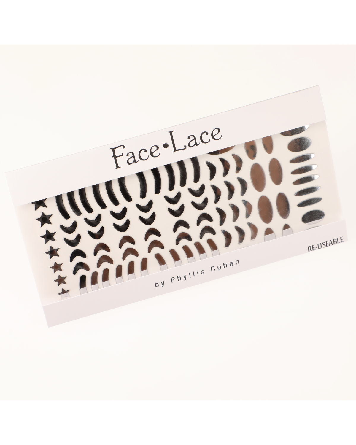 Image of Chrome Dots  / Face Lace by Phyllis Cohen