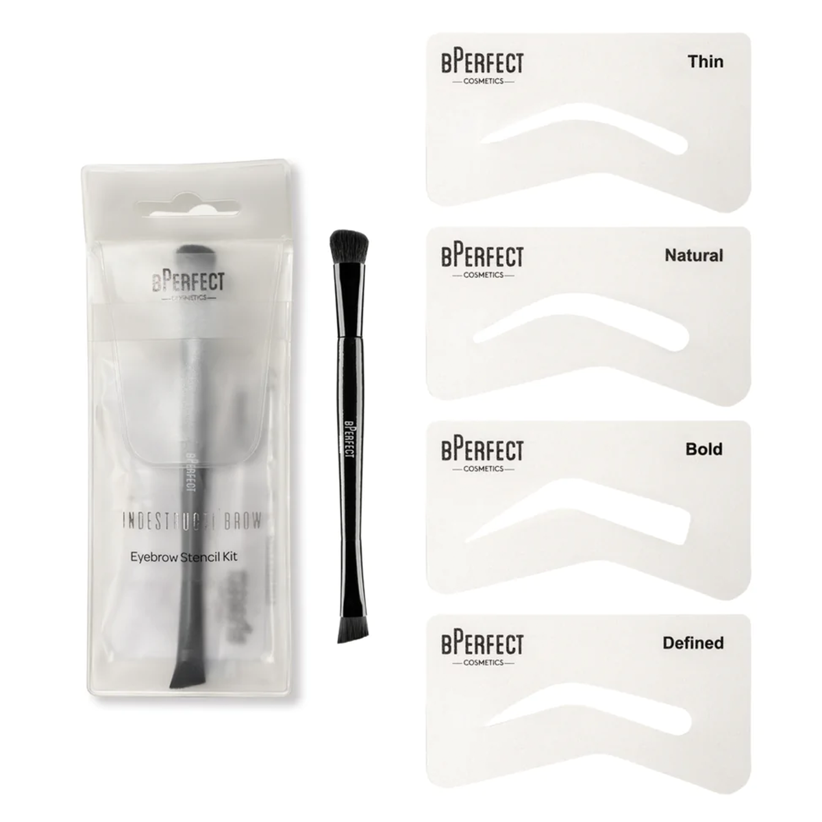 Image of IndestructiBrow Eyebrow Stencil Kit - bperfect - nuestro secreto