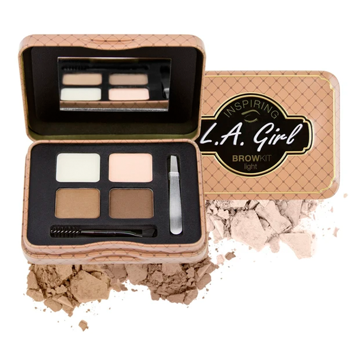 Image of Inspiring Eyebrow Kit / Tin-Light and Bright