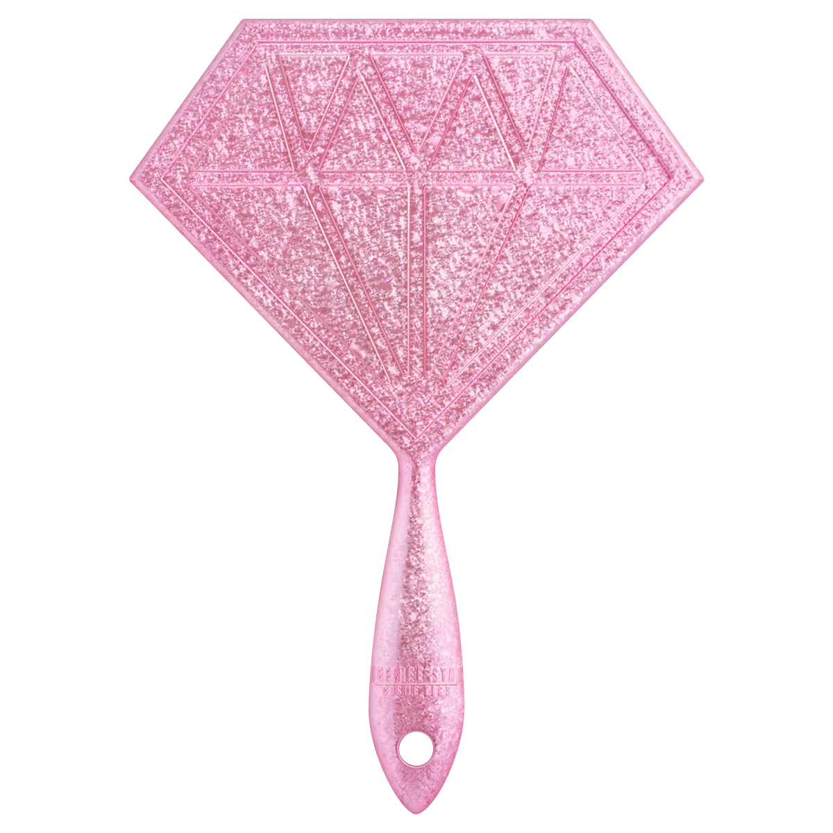 HAND MIRROR PINK DIAMOND