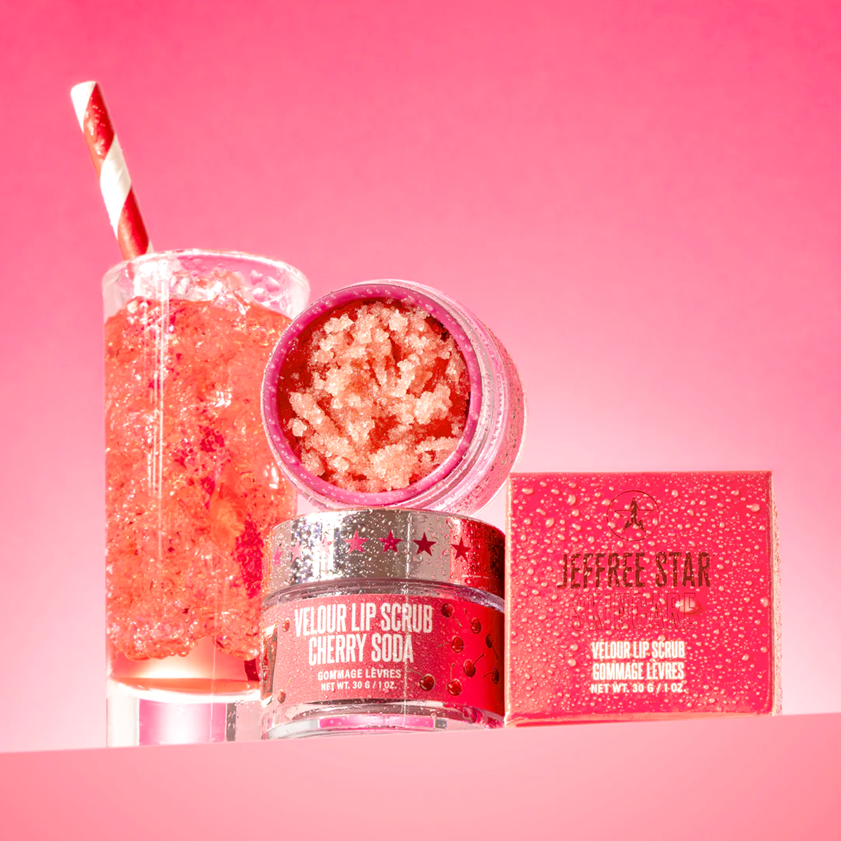 Image of Velour Lip Scrub Cherry Soda