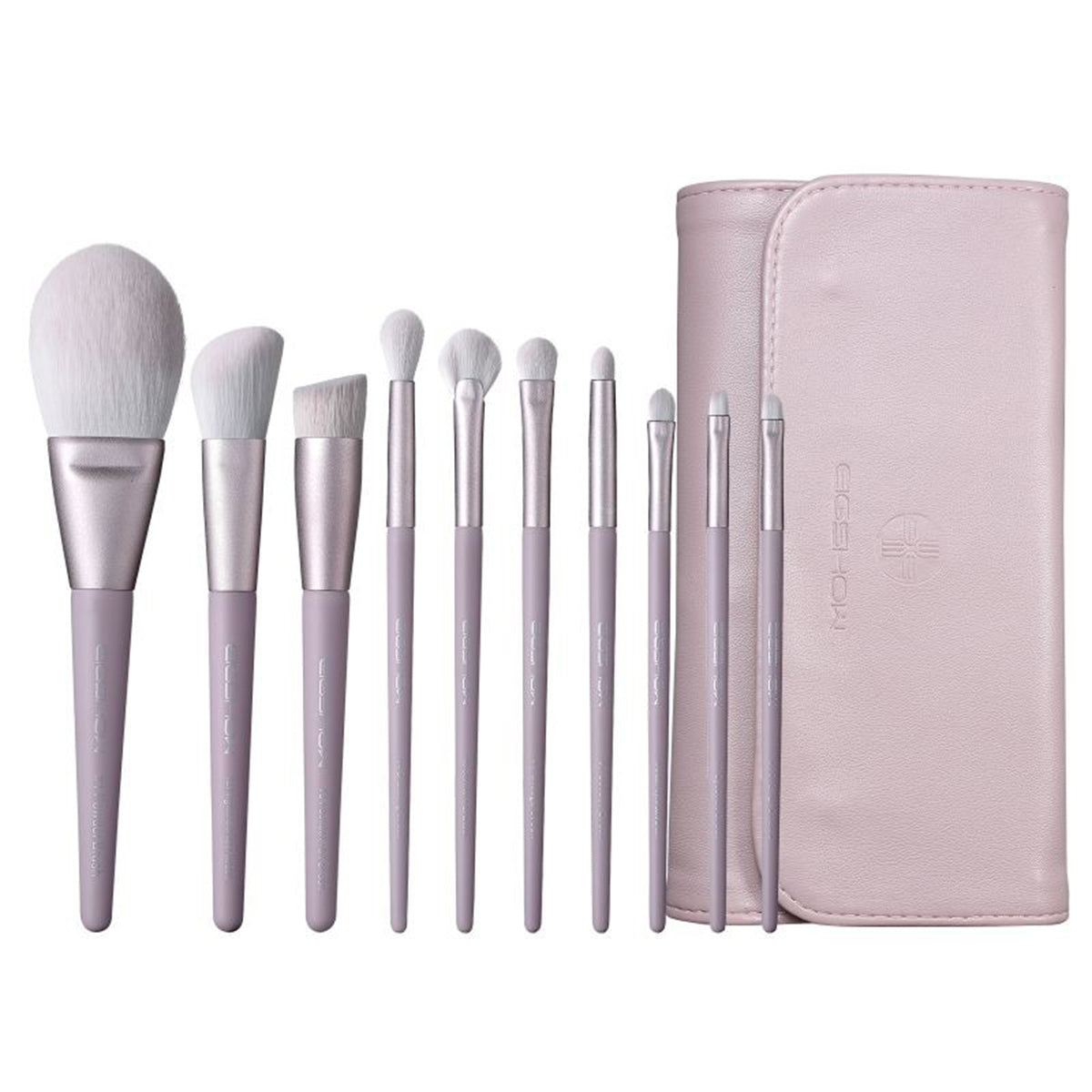 Image of Morandi Series Ready to Roll Lilac Brush Set 10 Pcs