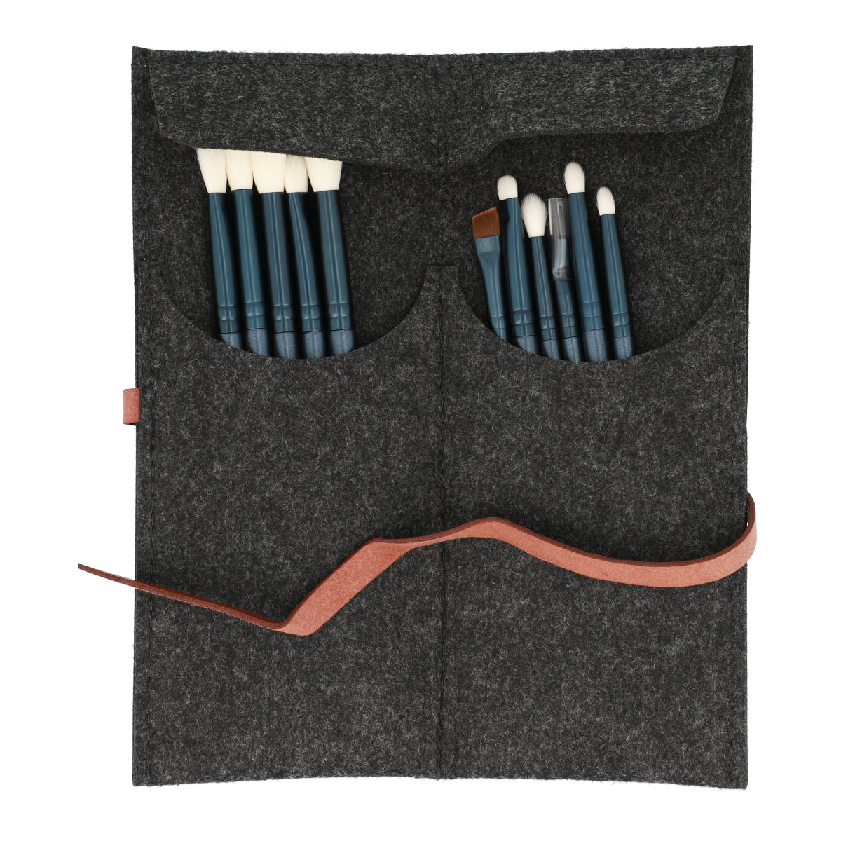 Image of Jade Series Tourmaline Blue Eye Brush Kit 11 Pcs