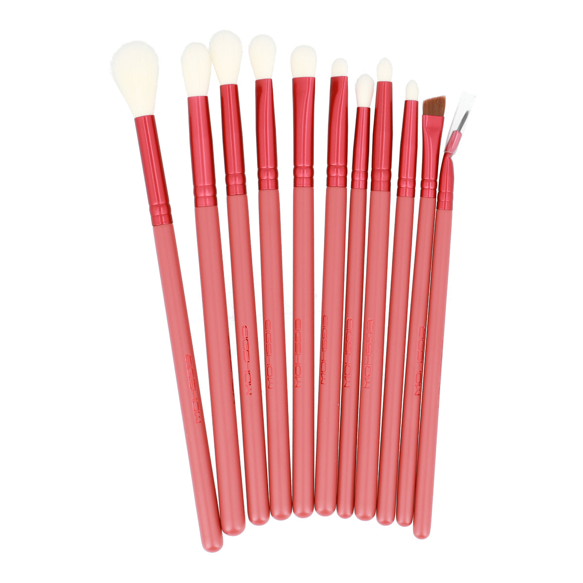 Jade Series Amber Red Eye Brush Kit 11 Pcs