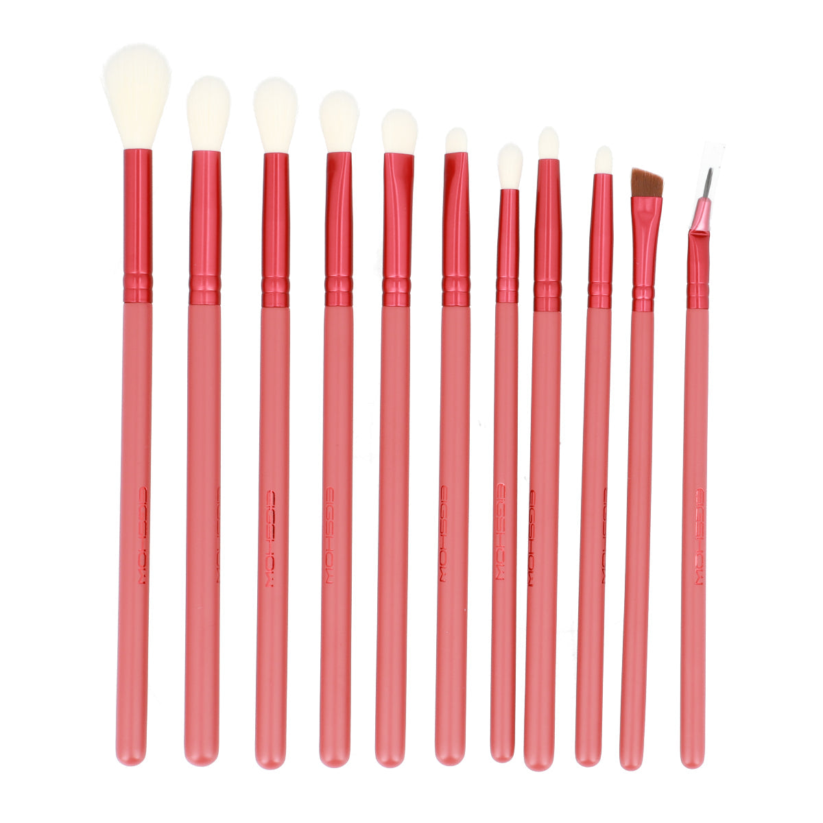 Jade Series Amber Red Eye Brush Kit 11 Pcs