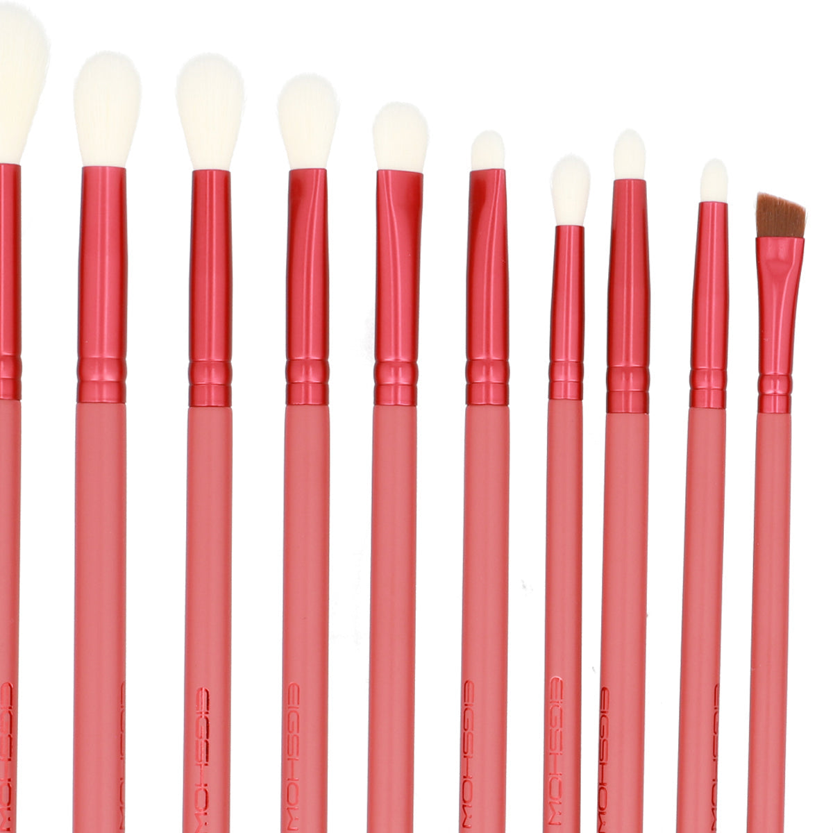 Image of Jade Series Amber Red Eye Brush Kit 11 Pcs