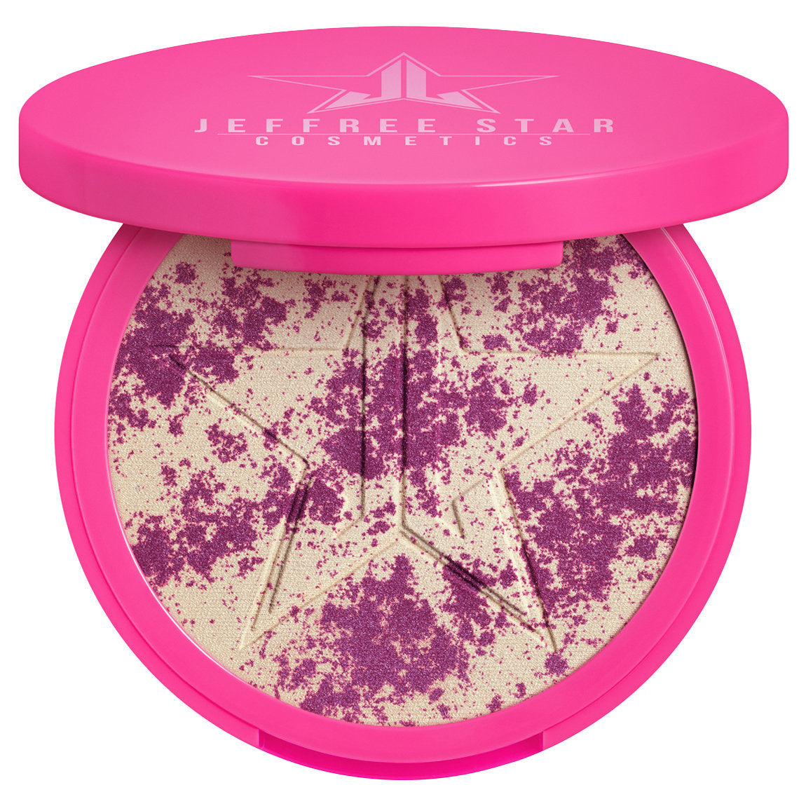 Rubor iluminador en polvo Skin Frost Highlighting Blush tono Fatal Orchid de Jeffree Star Cosmetics