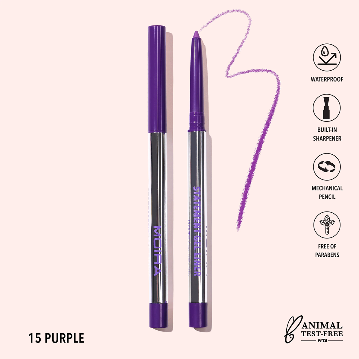 Image of Statement Gel Liner-15, Purple