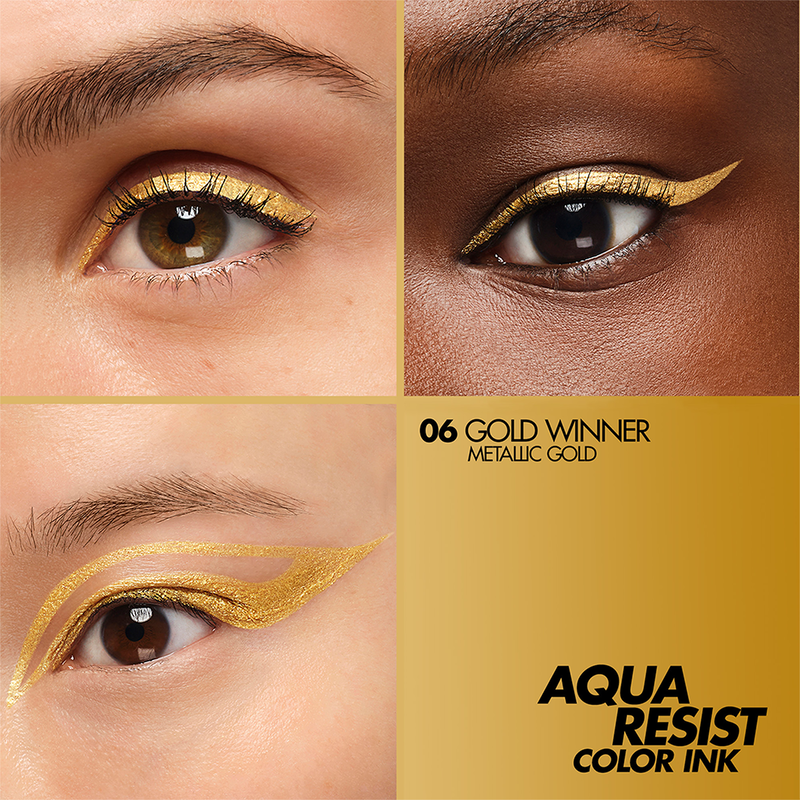 Image of Aqua Resist Color Ink 06 Gold Winner