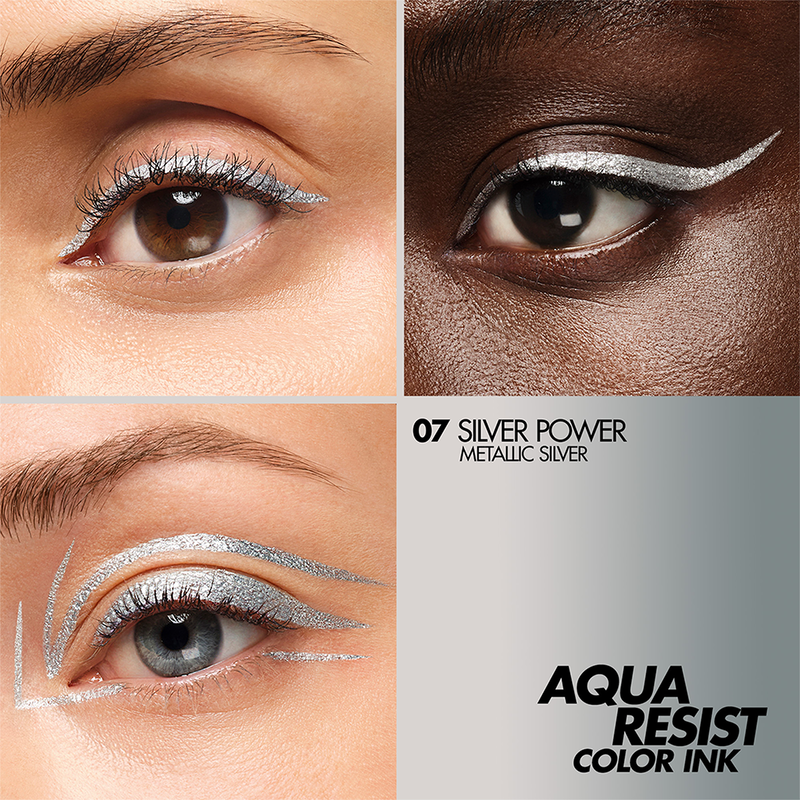 Image of Aqua Resist Color Ink 07 Silver Power