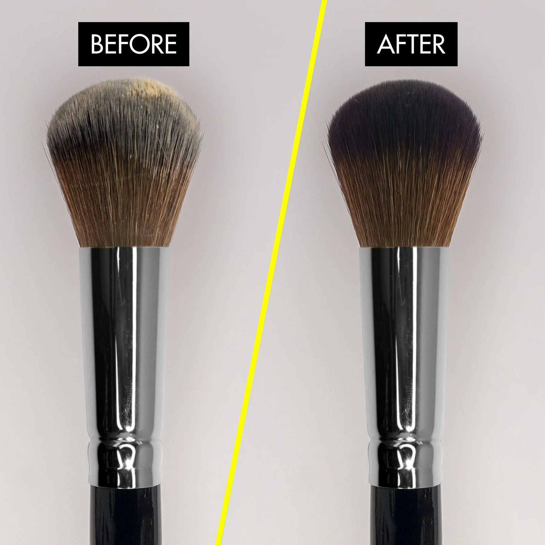 Image of Professional MakeUp Brush Cleaner Pro Starters Kit 8FL OZ +TIN, LEMON