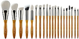 Image of Chinese Dragon 20 pcs Professional Makeup Brush Kit Ebony